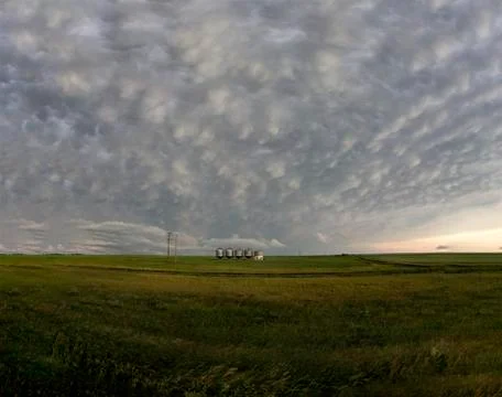 Prairie Storm Clouds Stock-Fotos