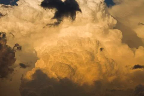 Prairie Storm Clouds Stock Photos
