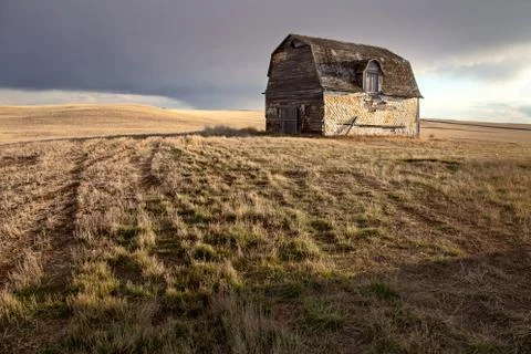 Prairie Storm Clouds Stock Photos