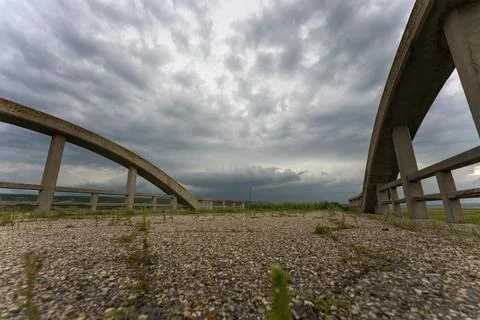 Prairie Storm Clouds Stock Photos