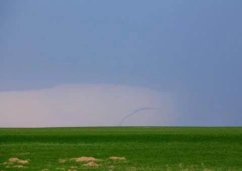 Prairie Storm Clouds Stock Photos
