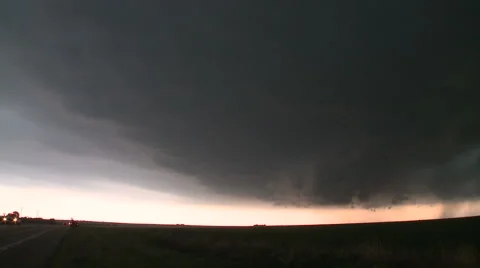 Prairie Storm Stock Footage 54708919