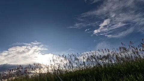 Prairie Sunset Time Lapse Video stock 249960310
