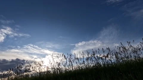 Prairie Sunset Time Lapse Video stock 249960318