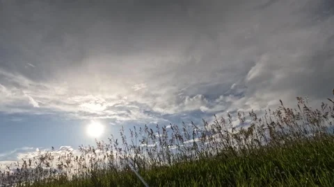 Prairie Sunset Time Lapse Video stock 249960533