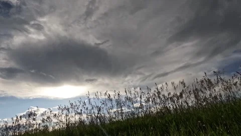 Prairie Sunset Time Lapse Video stock 249960534