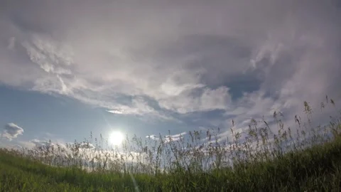 Prairie Sunset Timelapse 스톡 동영상 250300611