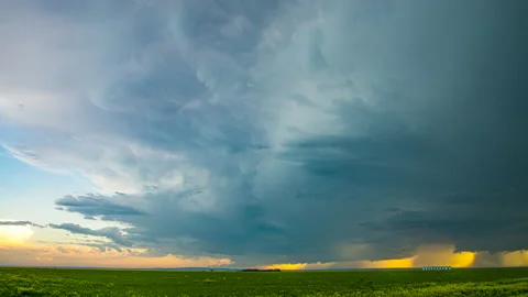 Prairie Thunderstorm UHD - ProRes Stock Footage 231005432