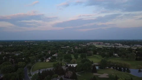 Prairiewood golf course shot Stock Footage 329623929