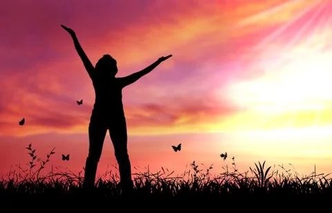 Praise the lord 스톡 일러스트