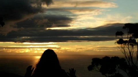 Praising God Video stock 445503