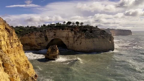 Praja da Marinha Stock Footage 321311331