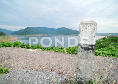 Prakarnchon khun dan dam, nakhon nayok, thailand. Stock Photos