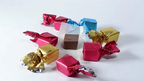 Pralines Chocolate Stock Footage 233104871