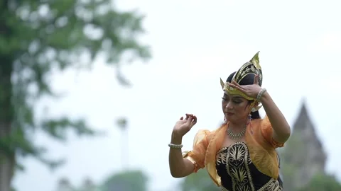 Prambanan Dance Stock Footage 306316655