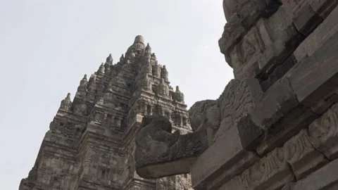 Prambanan Hindu Temple, Java, Indonesia Stock Footage 151800271