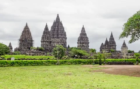 Prambanan in Java Stock-Fotos