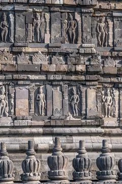 Prambanan or Candi Rara Jonggrang is a Hindu temple compound in Java, Indon.. Stock-Fotos