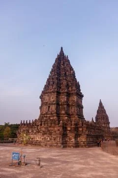 Prambanan temple complex in Java, Indonesia Stock Photos