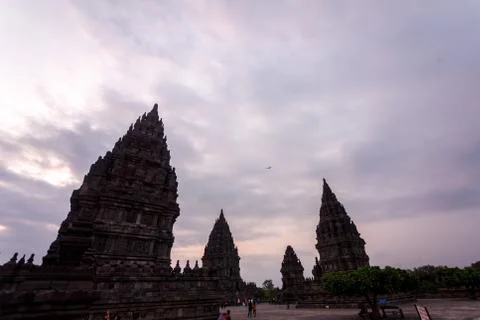 Prambanan temple complex in Java, Indonesia Stock-Fotos
