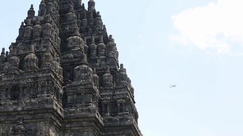 Prambanan Temple Compounds, Java, Indonesia Stock-Footage 127372307