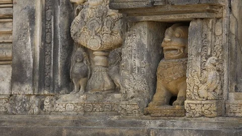 Prambanan Temple Compounds, Java, Indonesia Stock-Footage 127372355
