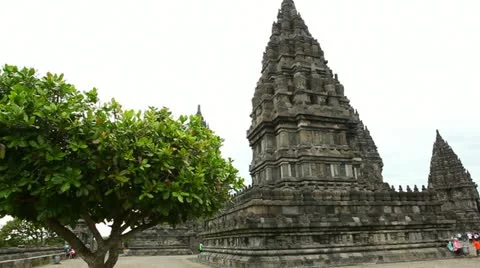 Prambanan temple 스톡 동영상 22292991