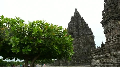 Prambanan temple Stock Footage 22293127