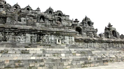 Prambanan temple Stock Footage 24457789