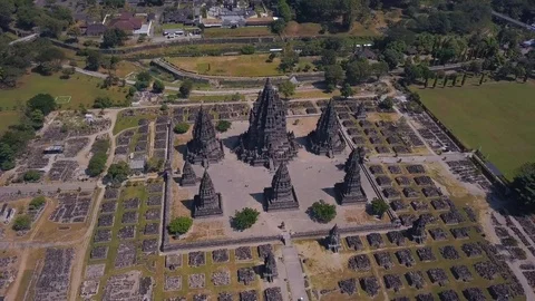 Prambanan temple Stock Footage 113280499