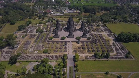 Prambanan temple Stock Footage 113280520