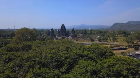 Prambanan temple Stock Footage 113280635