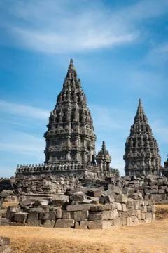 Prambanan temple, java, indonesia Stock-Fotos