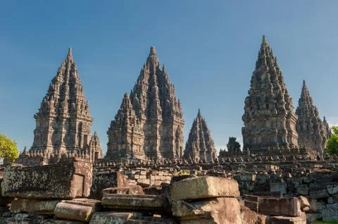 Prambanan temple, java, indonesia Foto stock