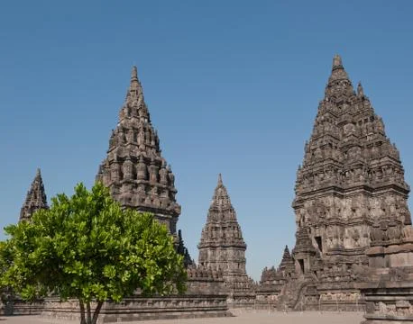 Prambanan temple, java, indonesia Stock-Fotos