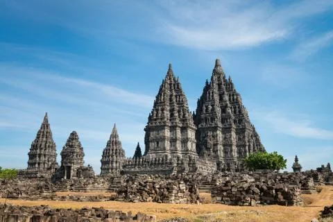 Prambanan temple, java, indonesia Foto stock