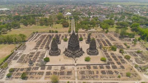 Prambanan temple, Java, Indonesia Fotos de archivo