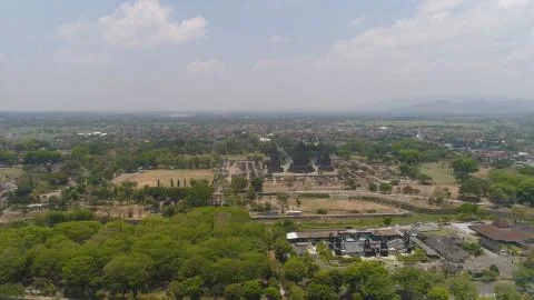 Prambanan temple, Java, Indonesia Stock Photos