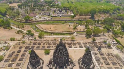 Prambanan temple, Java, Indonesia Stock-Fotos