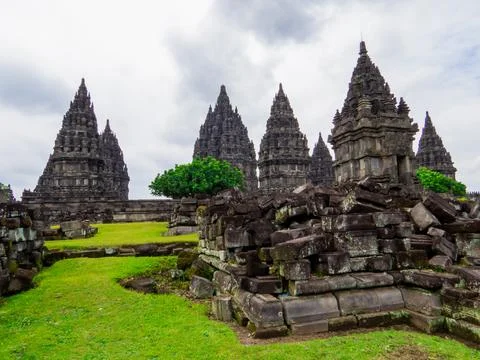 Prambanan Temple, Java, Indonesia Fotos Stock