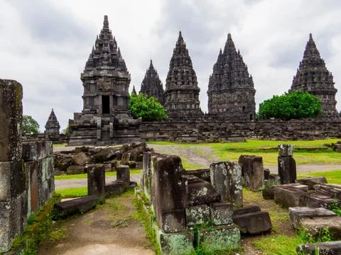 Prambanan Temple, Java, Indonesia Fotos de archivo