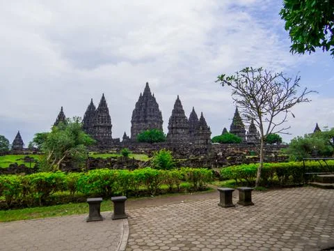 Prambanan Temple, Java, Indonesia Stock Photos