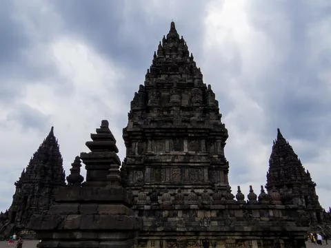 Prambanan Temple, Java, Indonesia Foto stock