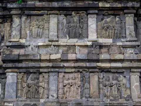 Prambanan Temple, Java, Indonesia Stock Photos