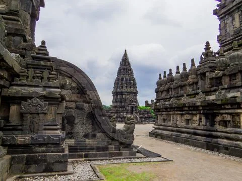 Prambanan Temple, Java, Indonesia Stock Photos