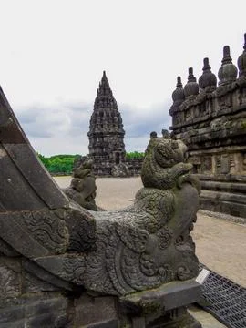 Prambanan Temple, Java, Indonesia Fotos Stock