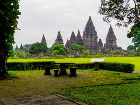 Prambanan Temple, Java, Indonesia Stock Photos