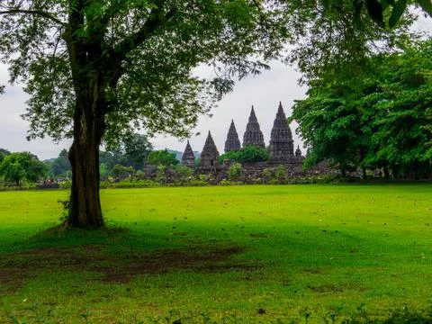 Prambanan Temple, Java, Indonesia Fotos Stock