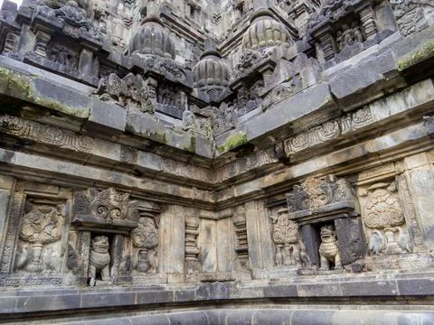 Prambanan Temple, Java, Indonesia Fotos Stock