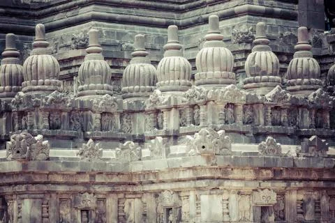 Prambanan temple near Yogyakarta on Java island, Indonesia Fotos de archivo